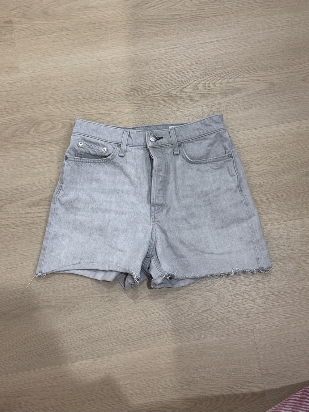 Rag & Bone Maya High Rise Shorty Short